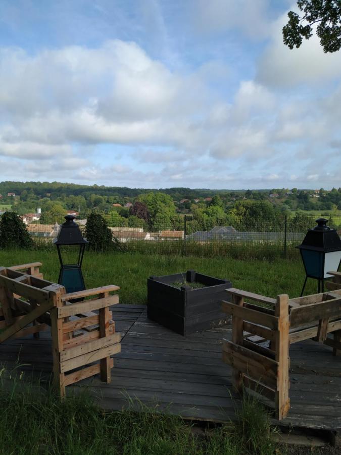 Insolite Maison Bois, Wifi, Streaming Au Coeur De L'Argonne Et Des Batailles De Verdun Chaudefontaine (Marne) Exterior foto
